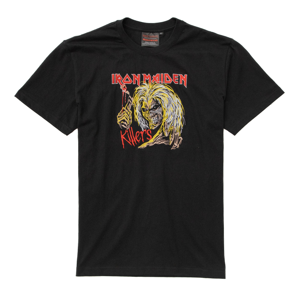 Iron Maiden Killers Embroidered T-shirt – Middle of Beyond