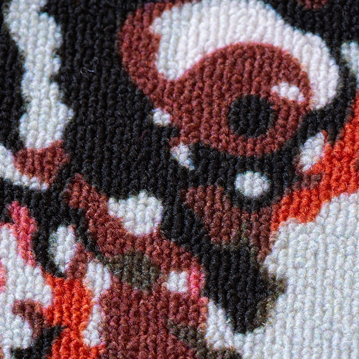 Zombie: Dawn of the Dead Plaid Zombie Rug – Middle of Beyond