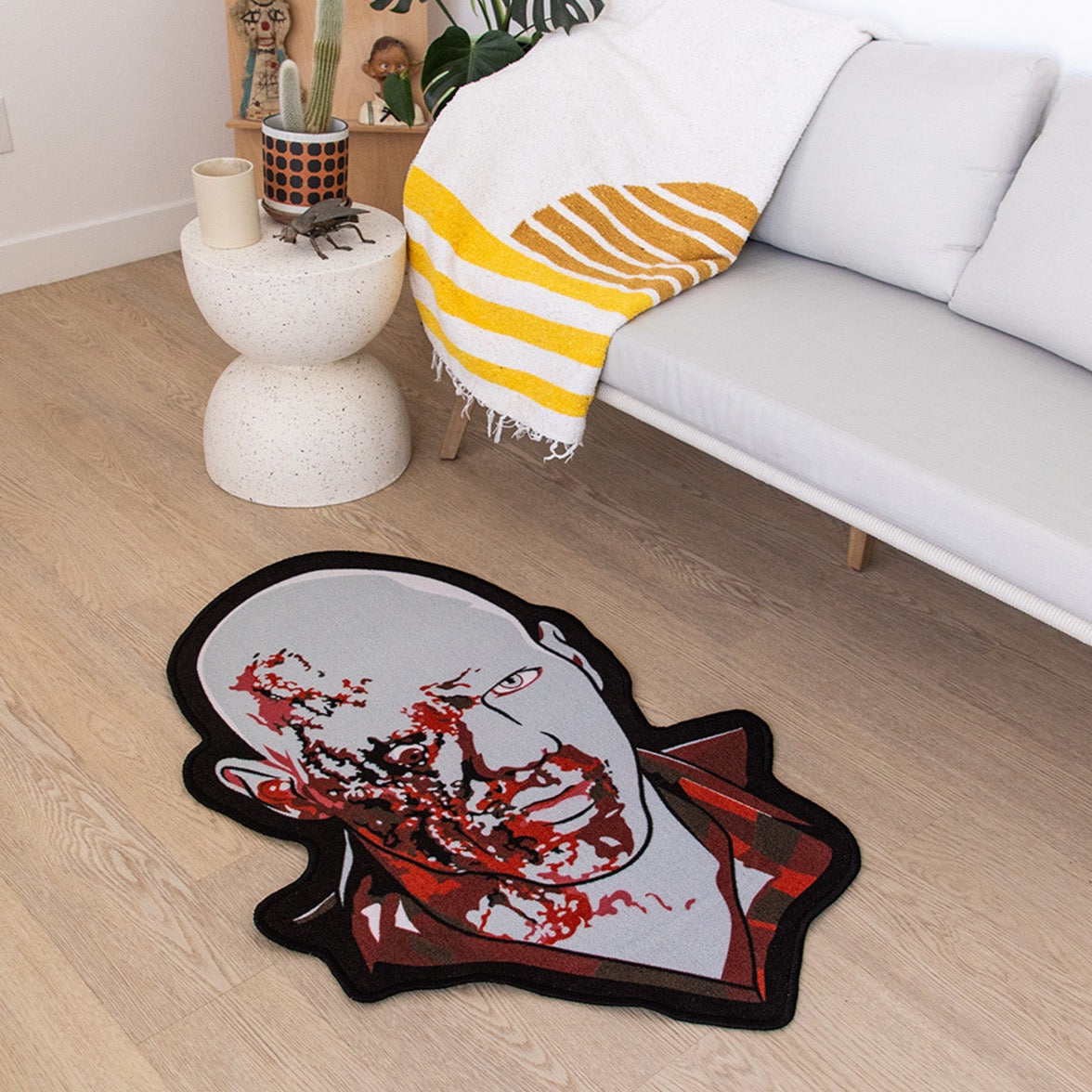 Zombie: Dawn of the Dead Plaid Zombie Rug โ Middle of Beyond