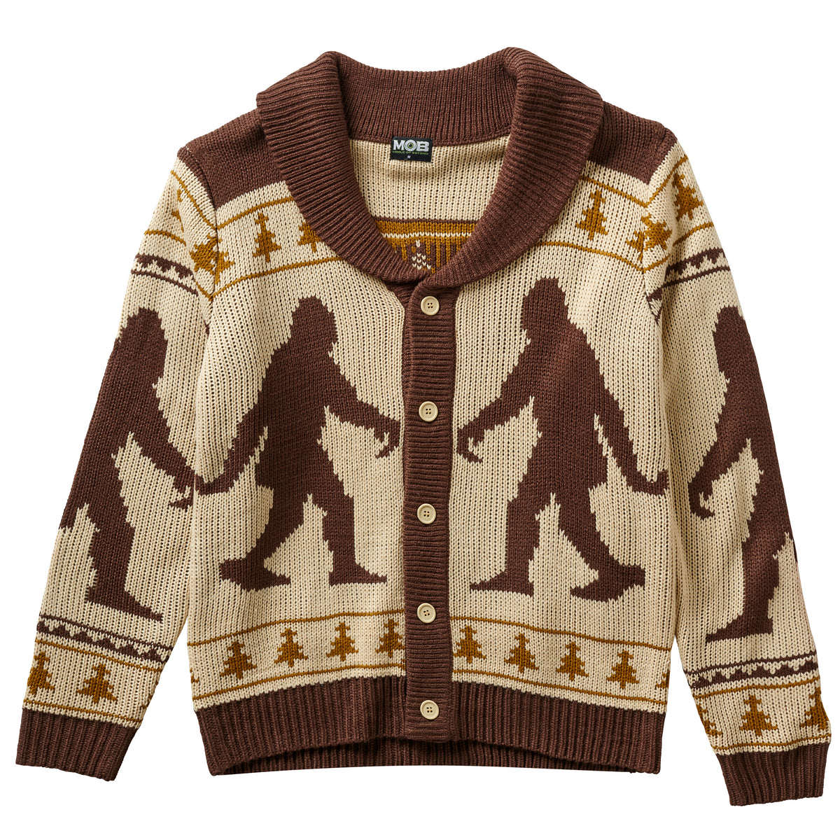 Bigfoot Sasquatch Cardigan – Middle of Beyond
