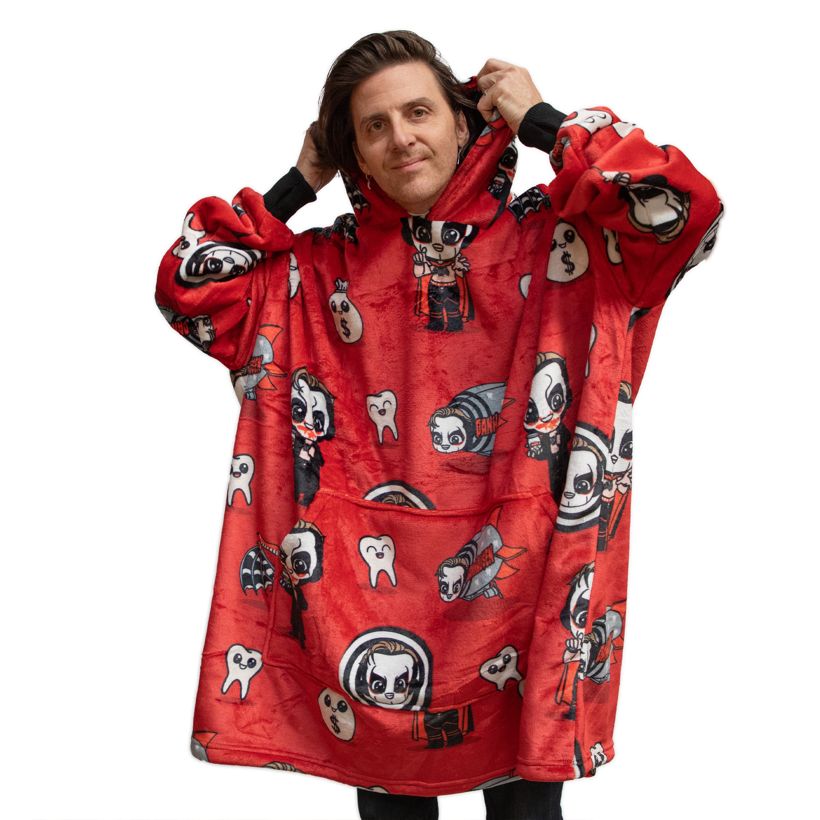 Danhausen Chibi Fleece Hoodie – Middle of Beyond