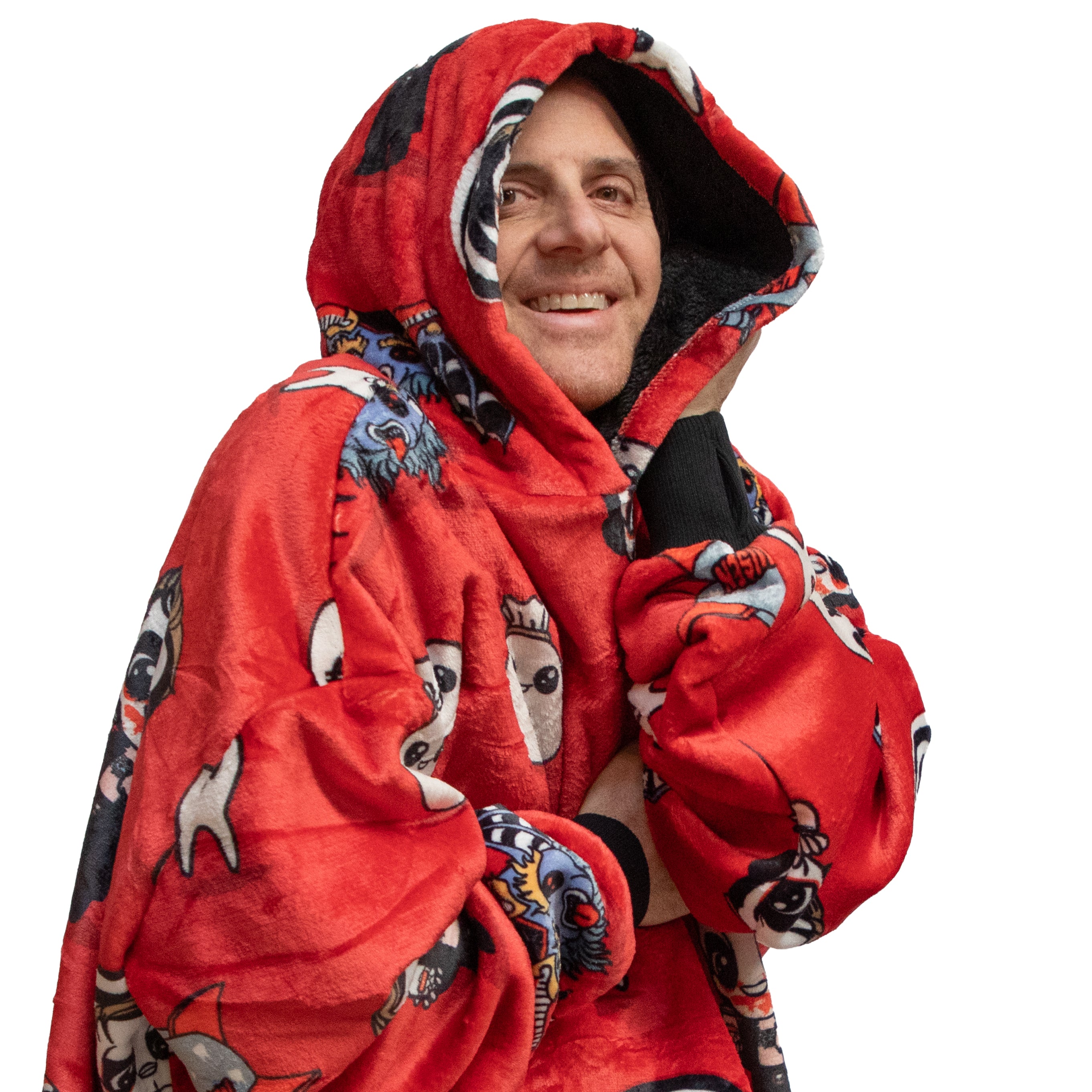 Danhausen Chibi Fleece Hoodie – Middle of Beyond