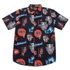 Demons Short Sleeve Button-Up Shirt