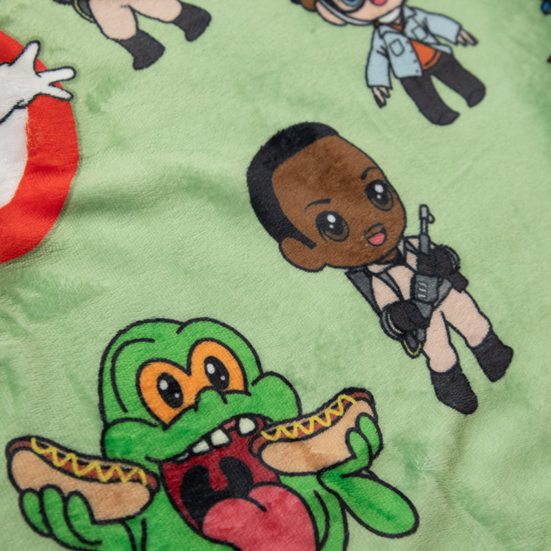 Ghostbusters Chibi Throw Blanket