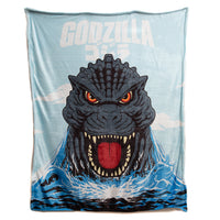 Godzilla Emerges Throw Blanket