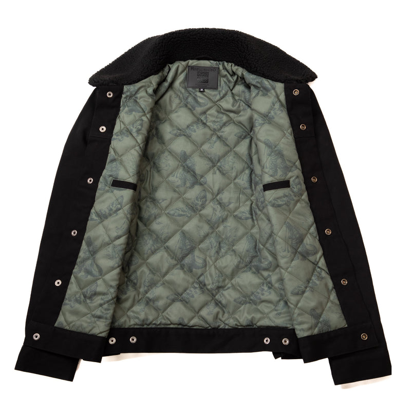 Godzilla Sherpa Collar Jacket