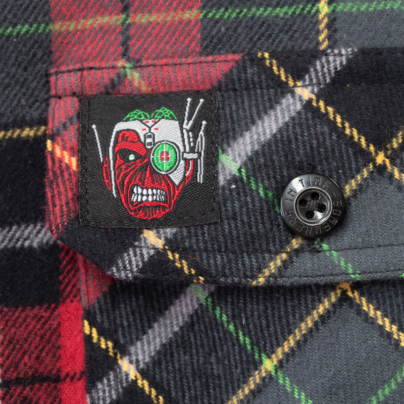 Iron Maiden Somewhere In Time Flannel