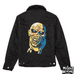 Iron Maiden Piece of Mind Sherpa Collar Jacket