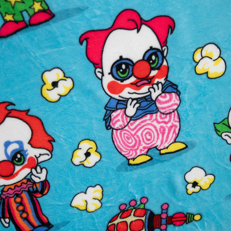 Killer Klowns From Outer Space Chibi Throw Blanket