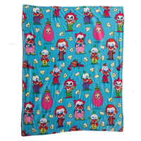 Killer Klowns From Outer Space Chibi Throw Blanket