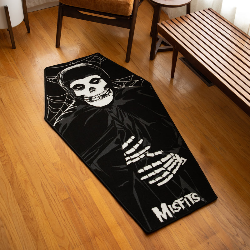 Misfits Coffin Shaped Rug