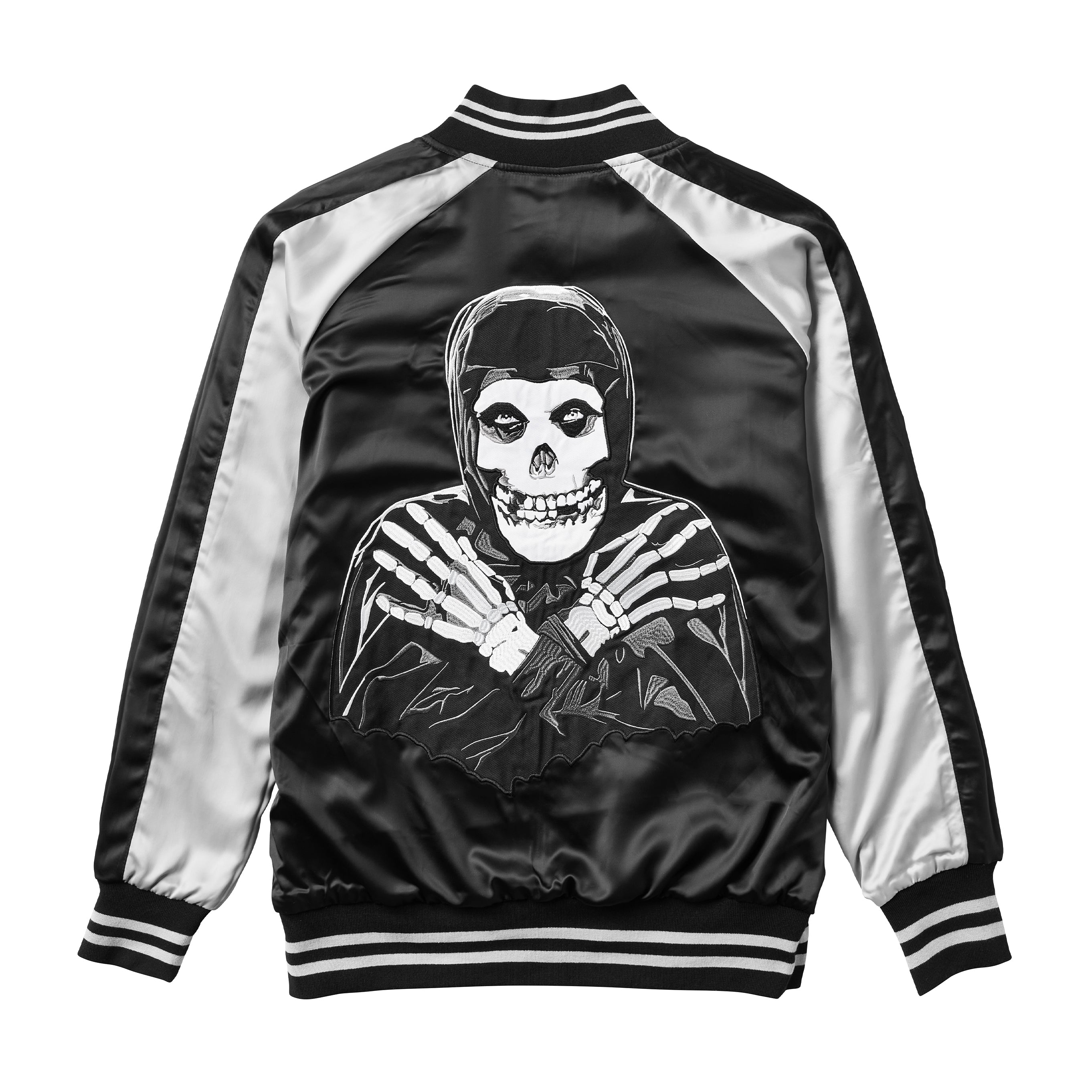 Obey misfits leather jacket hotsell