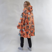 Godzilla Mothra Chibi Fleece Hoodie