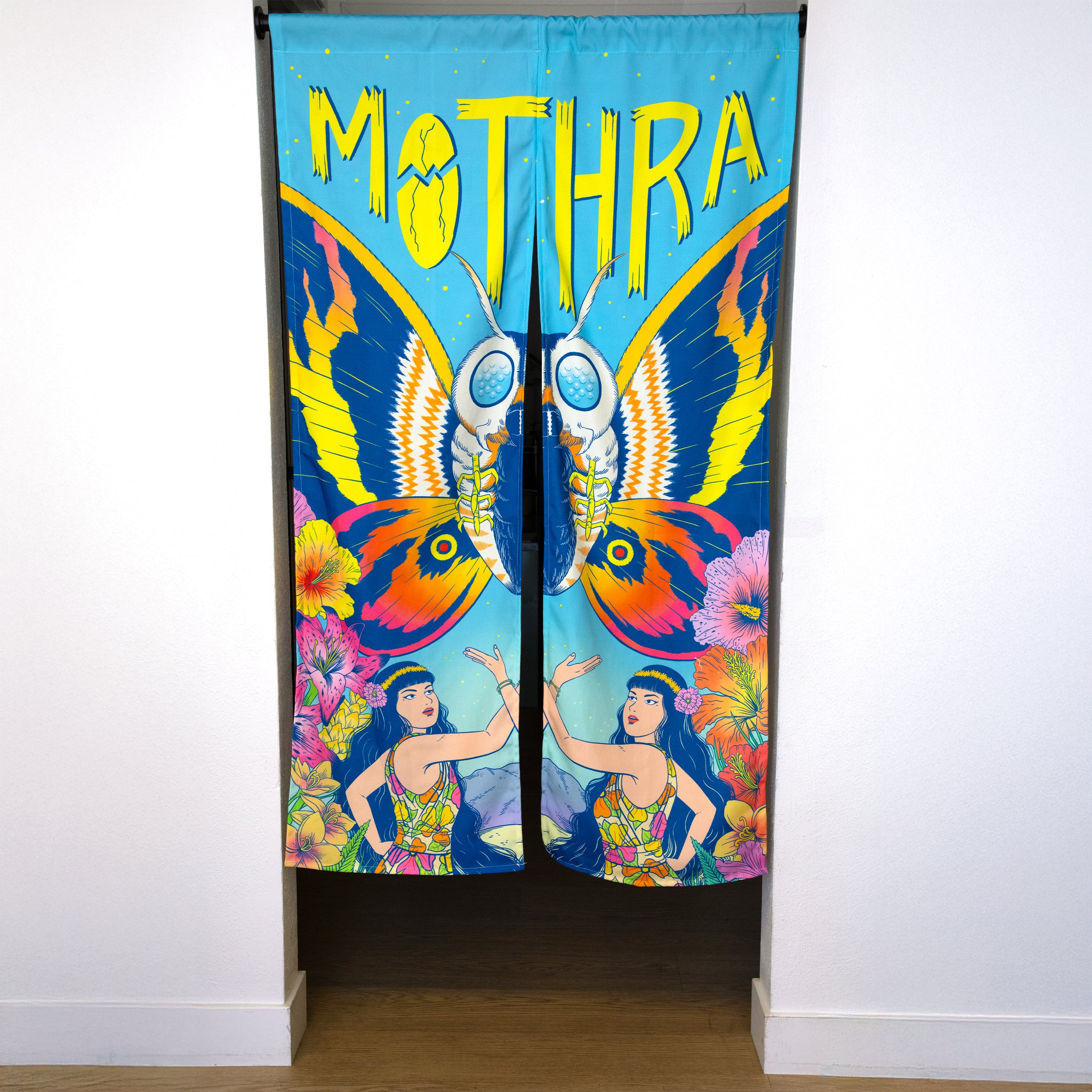 Godzilla Mothra Noren Door Curtain – Middle of Beyond