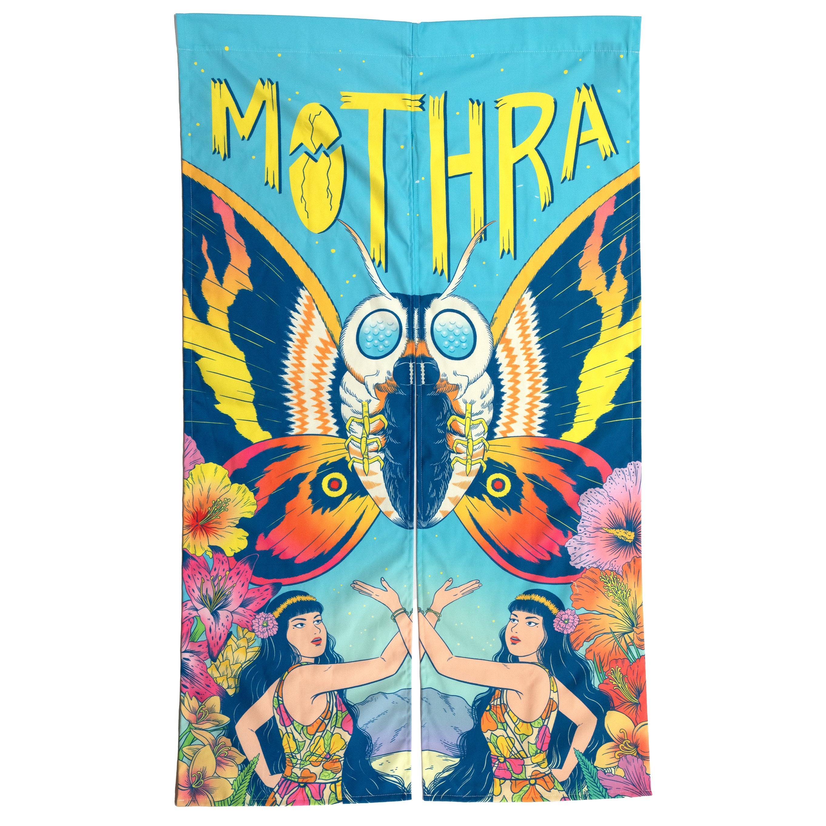 Godzilla Mothra Noren Door Curtain – Middle of Beyond