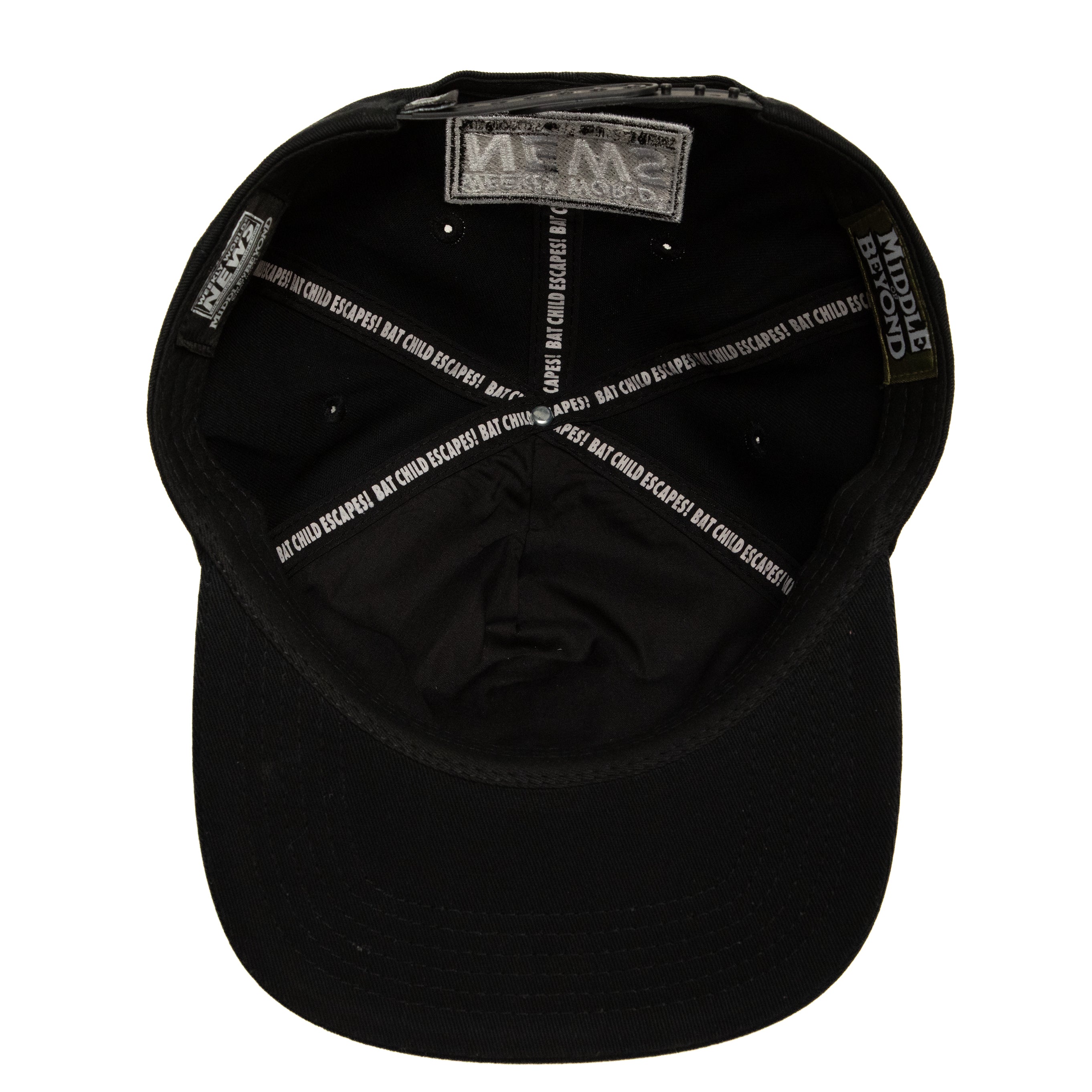 Weekly World News Bat Boy Snapback Hat – Middle of Beyond