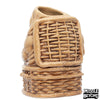 Basket Case Ceramic Mug: Tan