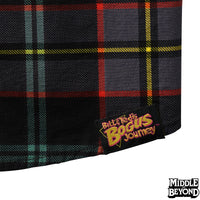 Bill & Ted's Bogus Journey Plaid Short Sleeve Button-Up Shirt