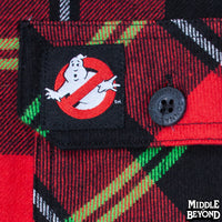 Ghostbusters Logo Flannel