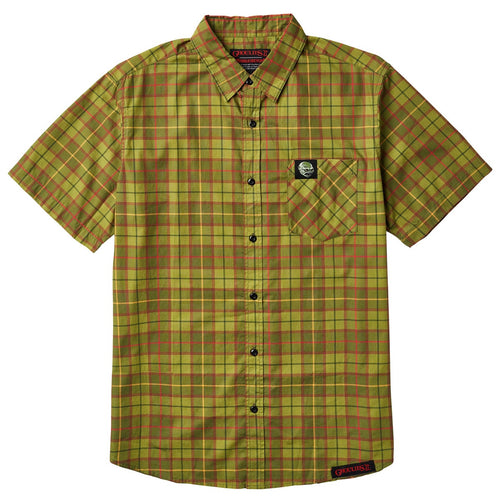 Bill & Ted's Excellent Adventure Plaid Short Sleeve Button-Up Shirt –  Middle of Beyond