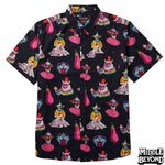Killer Klowns From Outer Space Short Sleeve Button-Up Shirt Version 1
