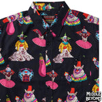 Killer Klowns From Outer Space Short Sleeve Button-Up Shirt Version 1