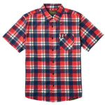 Motel Hell Plaid Short Sleeve Button-Up Shirt