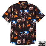 Ozzy Osbourne Bark at the Moon Short Sleeve Button-Up Shirt