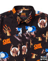 Ozzy Osbourne Bark at the Moon Short Sleeve Button-Up Shirt