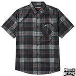Pet Sematary Plaid Short Sleeve Button-Up Shirt