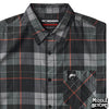 Pet Sematary Plaid Short Sleeve Button-Up Shirt