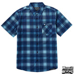 Poltergeist Plaid Short Sleeve Button-Up Shirt