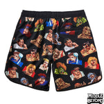 Street Fighter Continue Screen Hybrid Shorts
