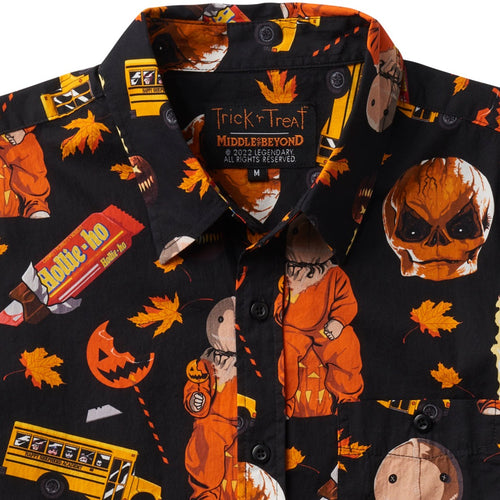 Trick 'r Treat Short Sleeve Button-Up Shirt